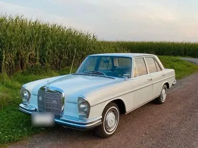 Gebraucht Mercedes S250 133 PS (97 kW) 1967 Weiß Limousine