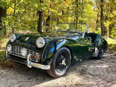 Gebraucht Triumph TR3 131 PS (96 kW) 1960 Grün Cabrio