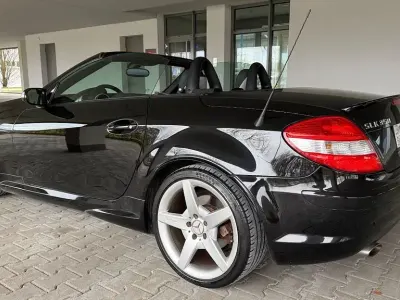 Gebraucht Mercedes SLK350 AMG line 272 PS (200 kW) 2008 Schwarz Cabrio