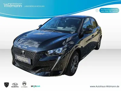 Gebraucht Peugeot e-208 Allure 100 kW (136 PS) 2023 Schwarz Kleinwagen