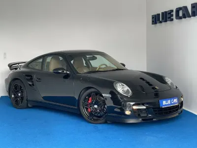 Occasion Porsche 997 Turbo Chrono 480 PK (353 kW) 2007 Zwart Coupé