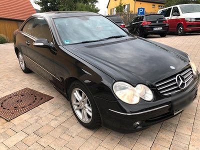 Gebraucht Mercedes CLK200 163 PS (119 kW) 2002 Schwarz Coupé