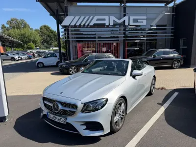 Gebraucht Mercedes E350 AMG 258 PS (189 kW) 2018 Silber Cabrio