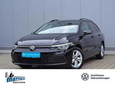 Gebraucht VW Golf VIII Life 150 PS (110 kW) 2022 Schwarz Kombi