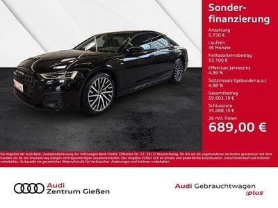 Gebraucht Audi A8 Ambiente 286 PS (210 kW) 2023 Mythosschwarz metallic Limousine