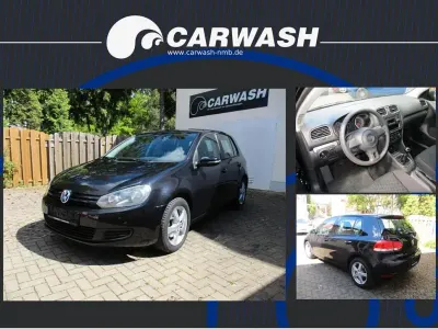Gebraucht VW Golf VI Trendline 86 PS (63 kW) 2011 Schwarz Kleinwagen