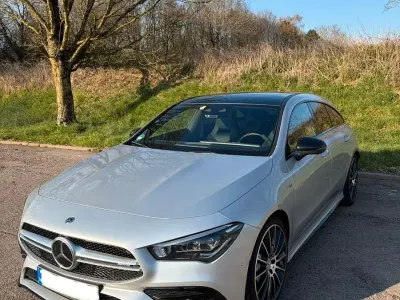 Usata Mercedes CLA35 AMG AMG 306 CV (225 kW) 2023 Argento Station wagon