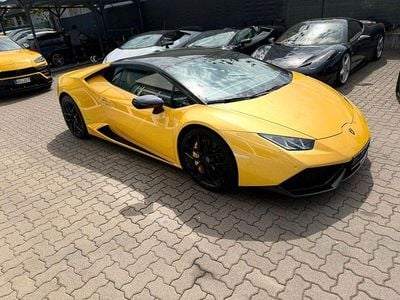Second-hand Lamborghini Huracán 610 CP (448 kW) 2015 Galben Coupe