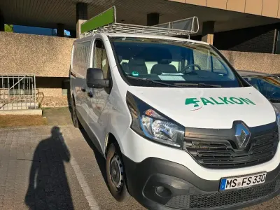 Gebraucht Renault Trafic 92 PS (67 kW) 2015 Weiß Van / Kleinbus
