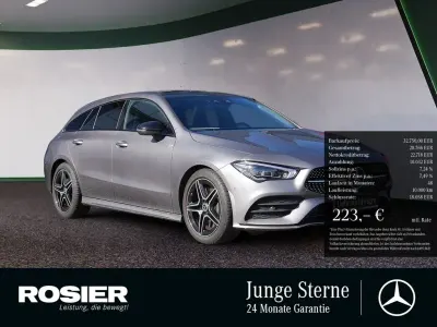 Gebraucht Mercedes CLA250 AMG 224 PS (164 kW) 2022 Grau / mountaingrau (metallic) Limousine