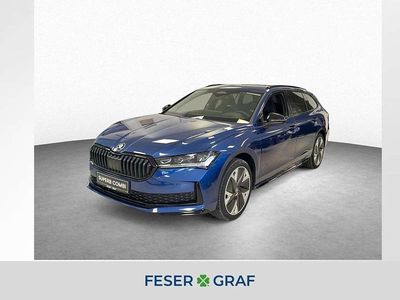 Neu Skoda Superb SportLine 193 PS (141 kW) 2026 Atlantikblau metallic Kombi