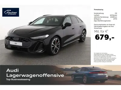 Neu Audi S5 S-Line 367 PS (269 kW) 2025 Schwarz Kombi