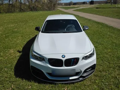 Second-hand BMW M240 M Performance 340 CP (250 kW) 2018 Alb Coupe