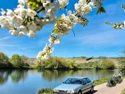 Gebraucht Mazda 626 101 PS (74 kW) 1986 Silber Coupé