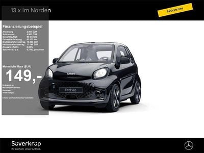 Gebraucht Smart ForTwo Electric Drive Passion 60 kW (82 PS) 2022 Schwarz bodypanels in black Cabrio