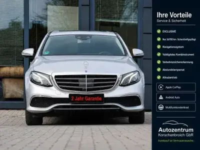 Gebraucht Mercedes E400 Exclusive 333 PS (244 kW) 2017 Iridiumsilber Limousine