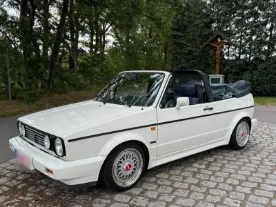 Gebraucht VW Golf Cabriolet Karmann 98 PS (72 kW) 1993 Weiß Cabrio