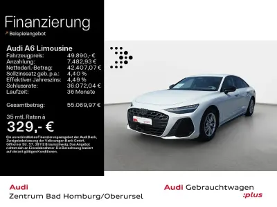 Gebraucht Audi A6 S-Line 204 PS (150 kW) 2026 Gletscherweiß metallic Limousine