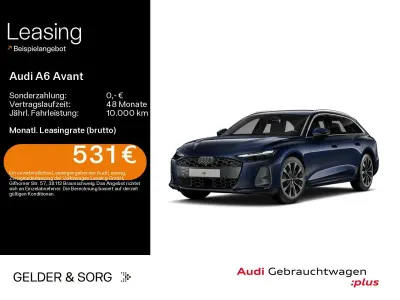 Gebraucht Audi A6 Advanced 204 PS (150 kW) 2025 Firmamentblau metallic Kombi