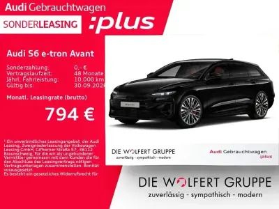 Gebraucht Audi S6 e-tron Ambiente 369 kW (503 PS) 2025 Mythosschwarz metallic Kombi
