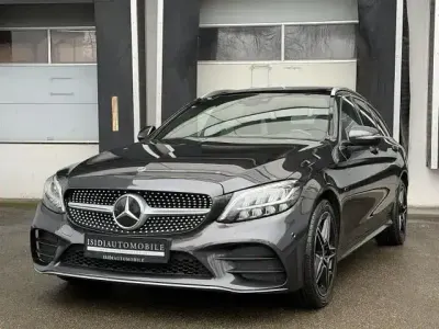 Gebraucht Mercedes C300e AMG 194 PS (142 kW) 2020 Grafitgrau Kombi