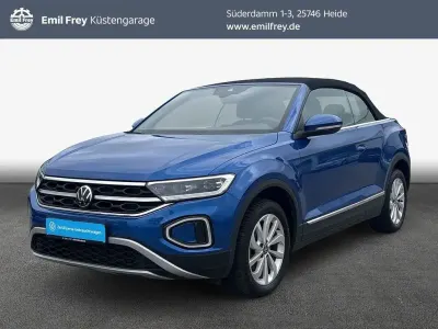 Gebraucht VW T-Roc Cabriolet Style 116 PS (85 kW) 2024 Blau Cabrio