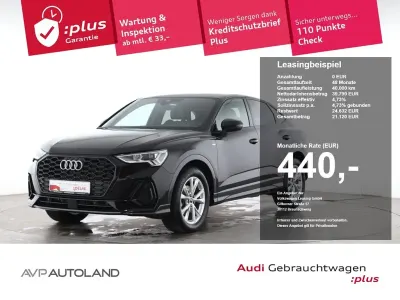 Gebraucht Audi Q3 Sportback S-Line 150 PS (110 kW) 2025 Mythosschwarz metallic SUV