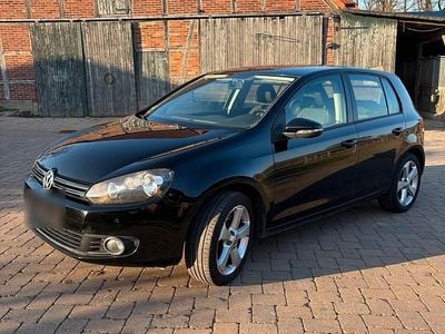 Gebraucht VW Golf VI 80 PS (58 kW) 2009 Schwarz Kleinwagen