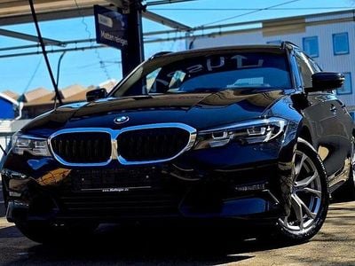 Usata BMW 320 Sport Line 190 CV (139 kW) 2021 Nero Station wagon