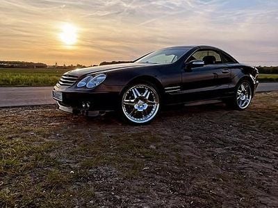 Gebraucht Mercedes SL350 245 PS (180 kW) 2003 Schwarz Cabrio