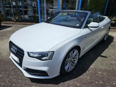 Gebraucht Audi A5 Cabriolet 190 PS (139 kW) 2016 Ibisweiß Cabrio