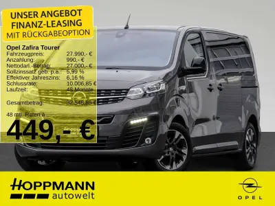 Brugt Opel Zafira Life Edition 100 kW (136 HK) 2022 Grå MPV