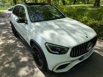 Używany Mercedes GLC63 AMG AMG 510 KM (375 kW) 2020 Biały SUV