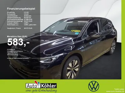 Brugt VW Golf VIII Goal 150 HK (110 kW) 2025 Sort Sedan