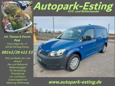 Usata VW Caddy 110 CV (80 kW) 2014 Blu Monovolume