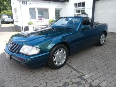 Gebraucht Mercedes SL320 231 PS (169 kW) 1996 Grün Cabrio