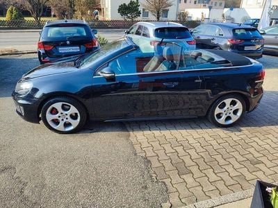 Usata VW Golf Cabriolet GTI 211 CV (155 kW) 2013 Nero Cabrio