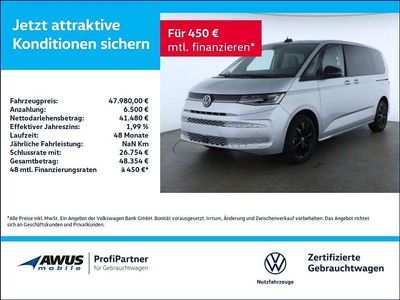 Gebraucht VW Multivan Life 150 PS (110 kW) 2024 Silber Van