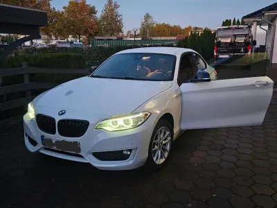 Używany BMW 218 Sport Line 136 KM (100 kW) 2016 Biały Coupe