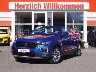 Usata VW T-Roc Cabriolet 150 CV (110 kW) 2020 Blu Cabrio