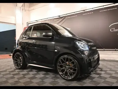 Gebraucht Smart ForTwo Electric Drive Brabus 60 kW (82 PS) 2021 Schwarz Cabrio