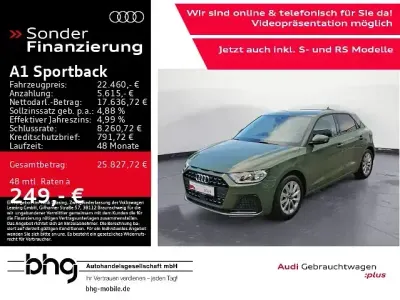 Gebraucht Audi A1 Sportback Advanced Plus 95 PS (69 kW) 2025 Grün Kleinwagen