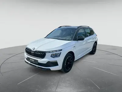 Gebraucht Skoda Kamiq Monte Carlo 150 PS (110 kW) 2025 Moonweiß perleffekt SUV