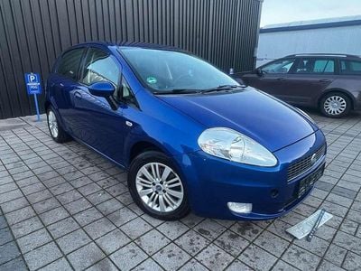 Gebraucht Fiat Grande Punto Emotion 90 PS (66 kW) 2006 Blau Kleinwagen