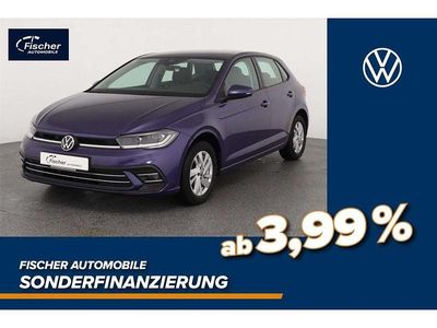 Gebraucht VW Polo Style 95 PS (69 kW) 2022 Vibrant violet metallic Kleinwagen