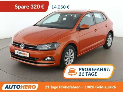 Używany VW Polo Highline 95 KM (69 kW) 2019 Pomarańczowy Hatchback
