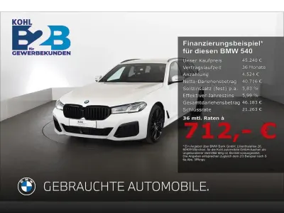 Gebraucht BMW 540 M Sport 340 PS (250 kW) 2023 Weiss Kombi