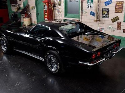 Second-hand Corvette Stingray 250 CP (183 kW) 1973 Negru Cabrio
