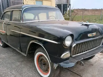 Occasion Chevrolet Bel Air 150 ch (110 kW) 1955 Noir Berline