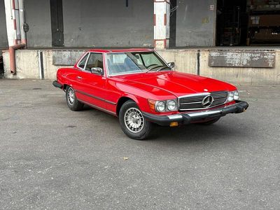 Gebraucht Mercedes SL450 204 PS (150 kW) 1977 Rot Cabrio